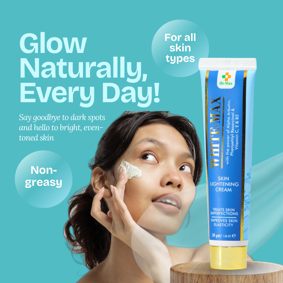 WhiteMax Whitening Pack – Powered with Kojic Acid, Vitamin C & Niacinamide | 7 Days Brighter Skin Guarantee