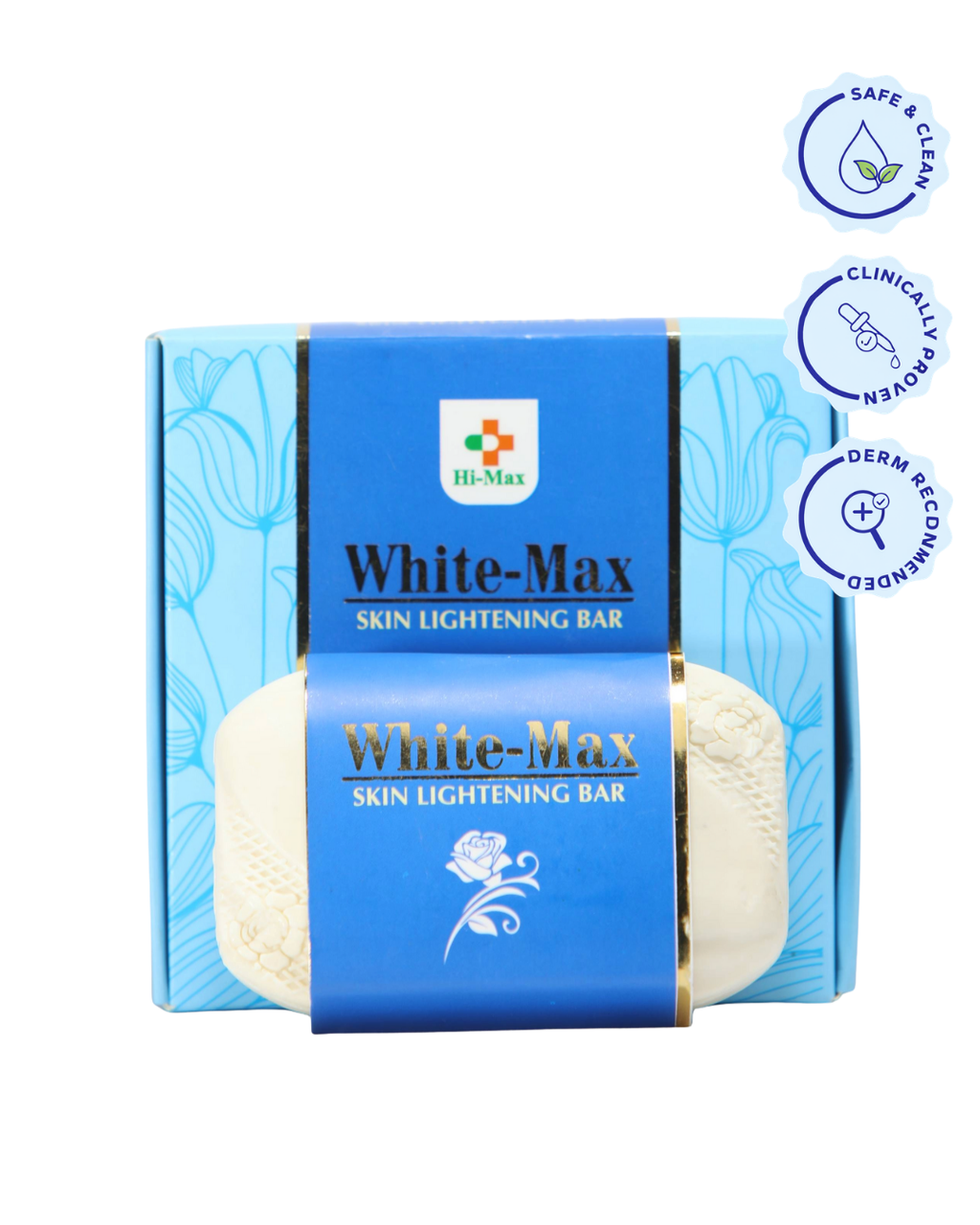 WhiteMax Whitening Soap – Glutathione & Niacinamide Formula | 7 Days Guaranteed Bright Skin