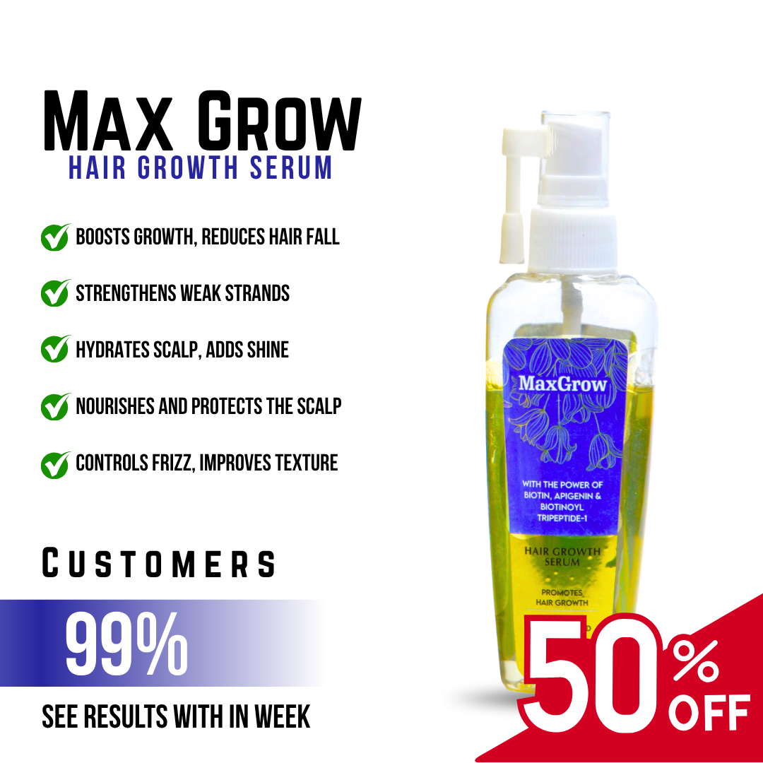 Max Grow - Hair Repair l Hair Growth Serum
