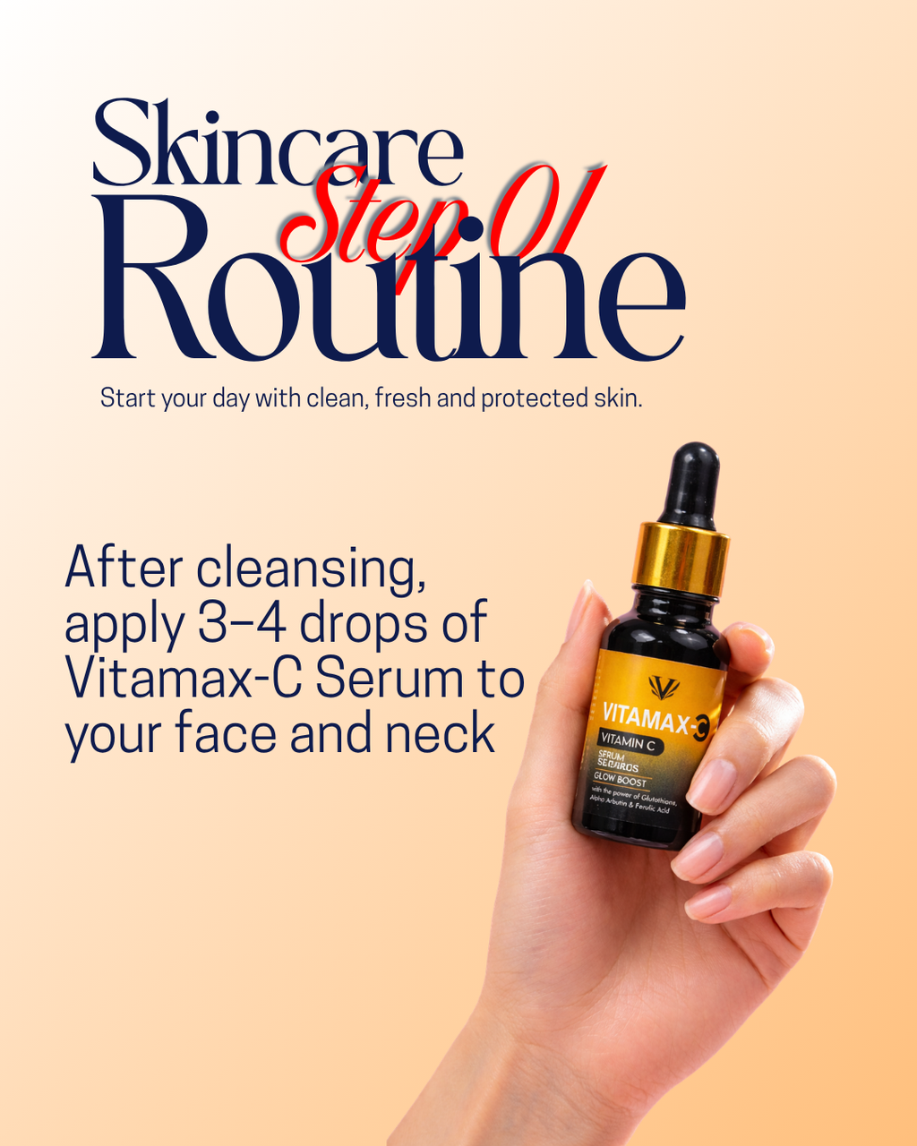 Vitamax-C Remove Dark Spots in 14 Days – Dermatologist Approved Vitamin C Formula