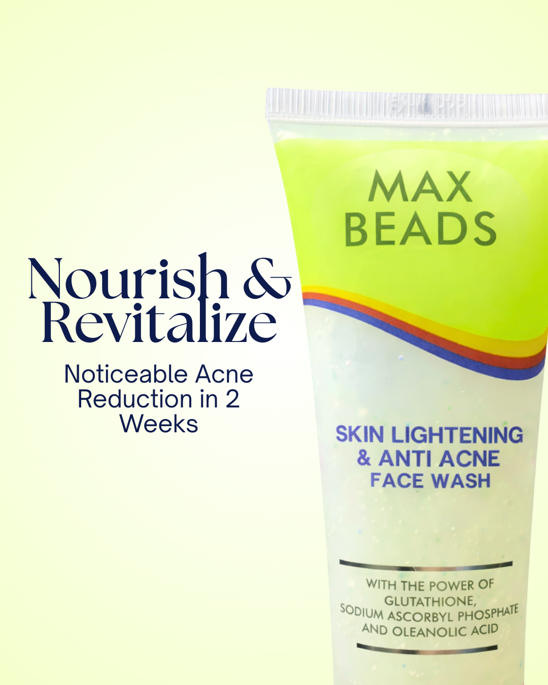 Max Beads - Anti Acne Face Wash