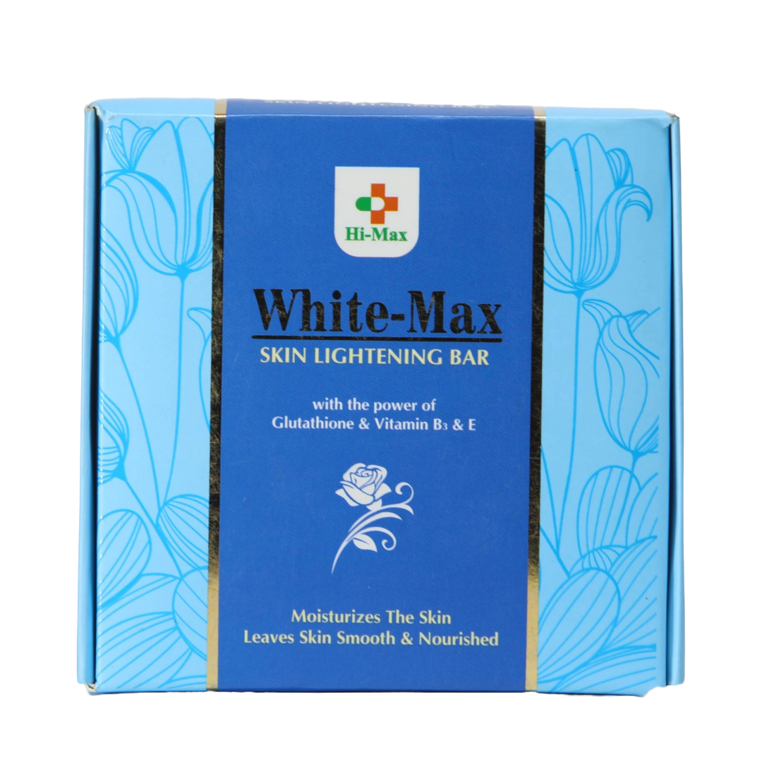 WhiteMax Whitening Soap – Glutathione & Niacinamide Formula | 7 Days Guaranteed Bright Skin