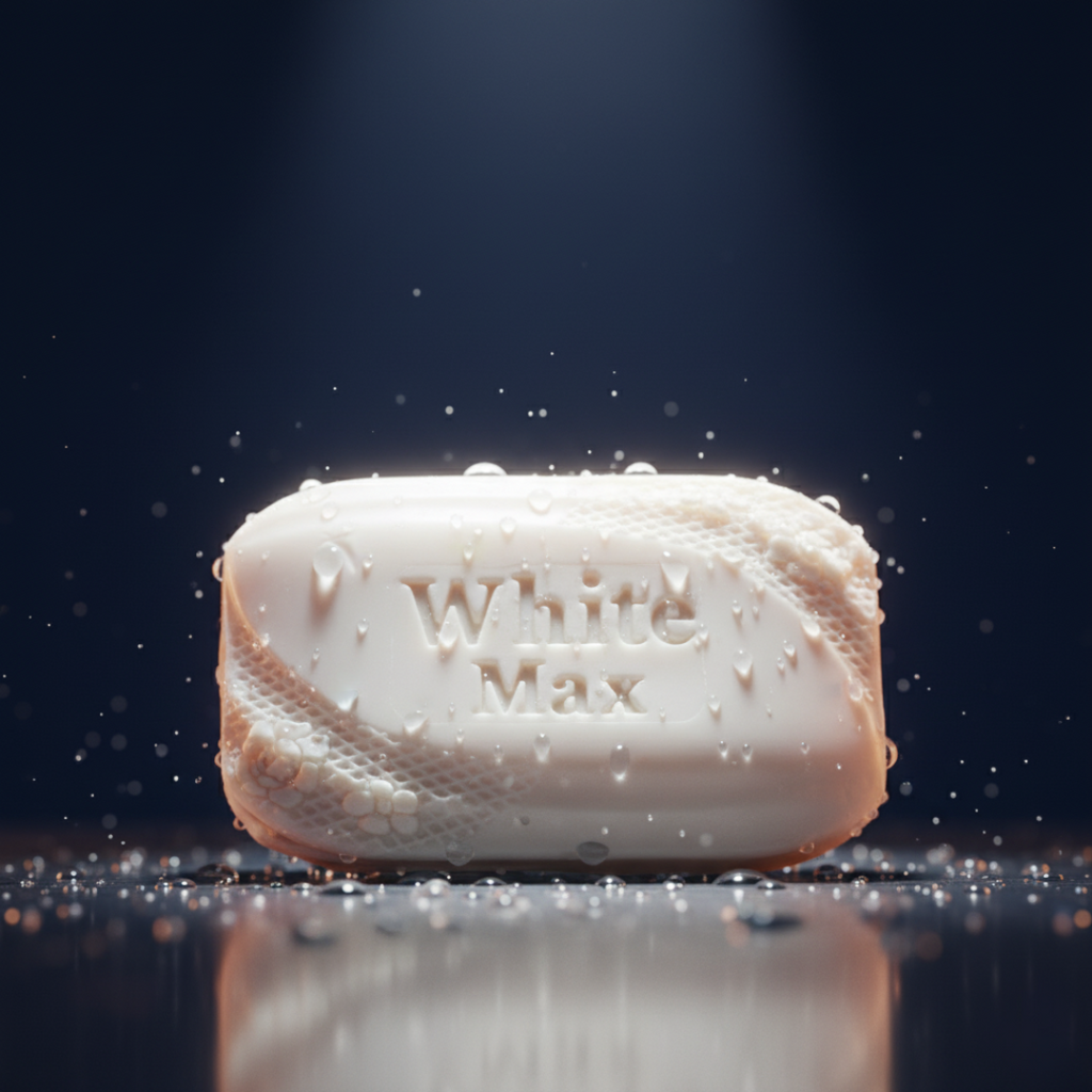WhiteMax Whitening Soap – Glutathione & Niacinamide Formula | 7 Days Guaranteed Bright Skin