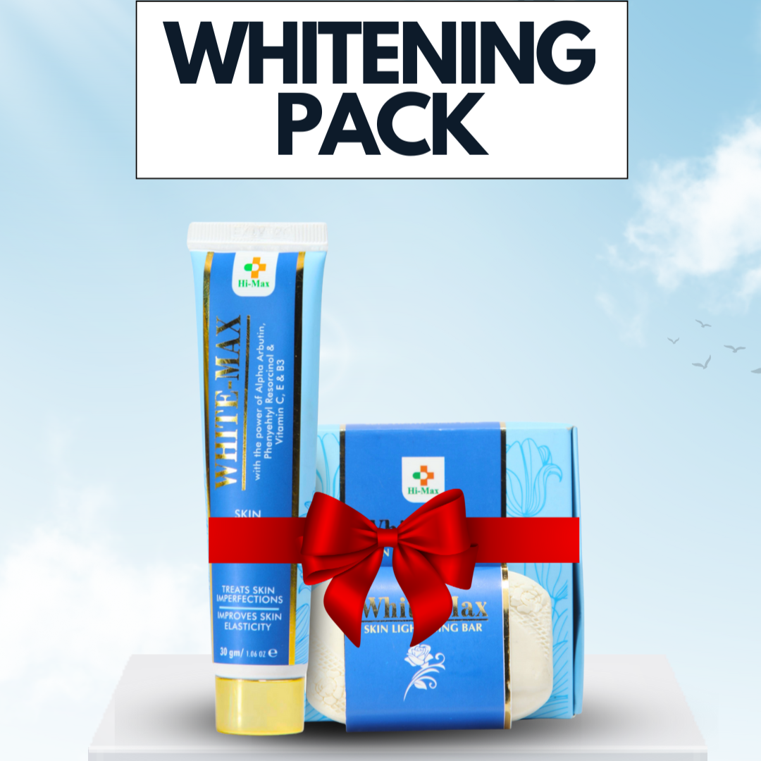White Max Brightening Pack – Powered by Niacinamide, Glutathione & Vitamin C