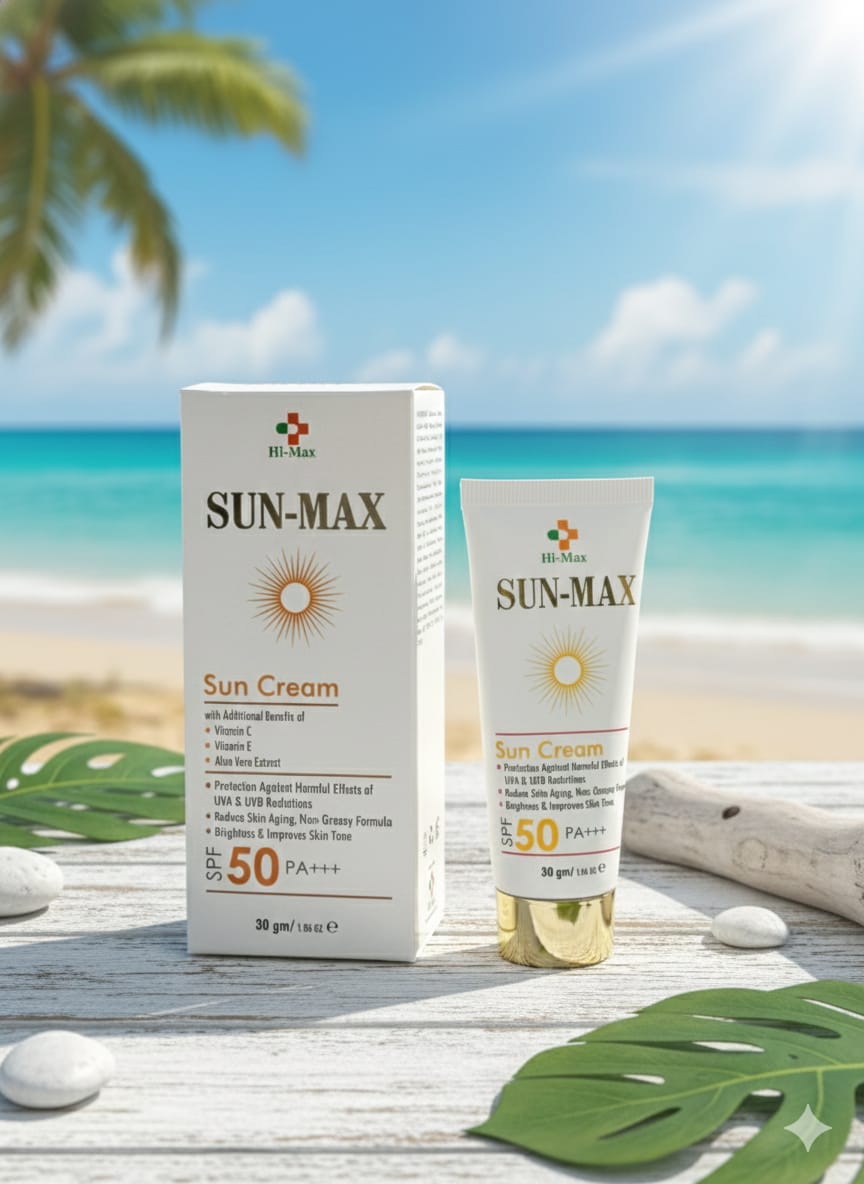 Sun-Max - Sunblock (SPF 50 PA+++)